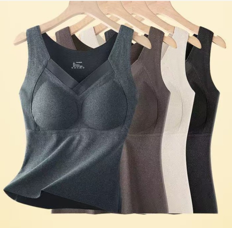 Womens Thermal Shirt Graphene Thermal Vest Thermal Bottoming Shirt